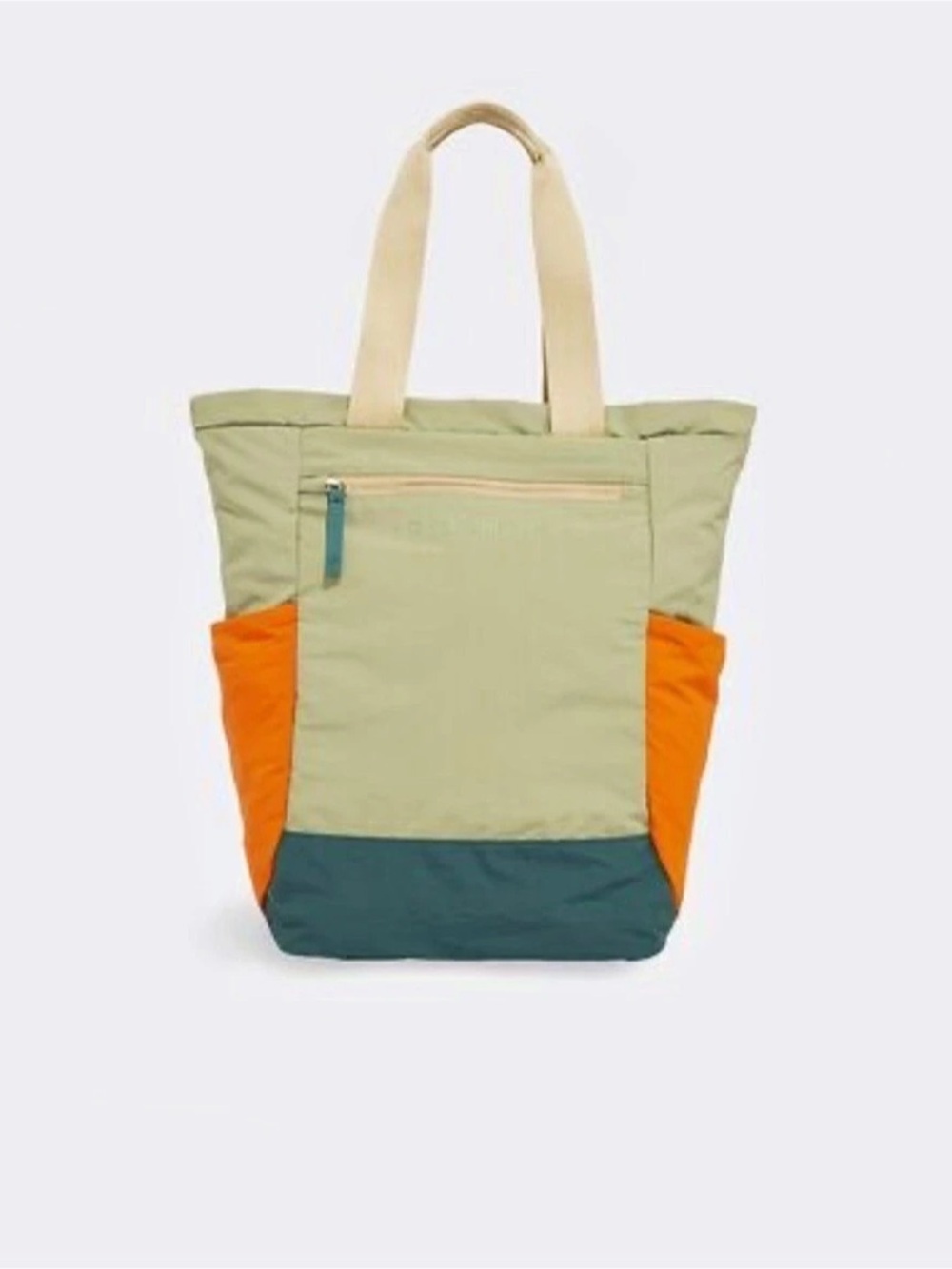 Vineyard Vines Colorblock Heritage Backpack Green & Orange